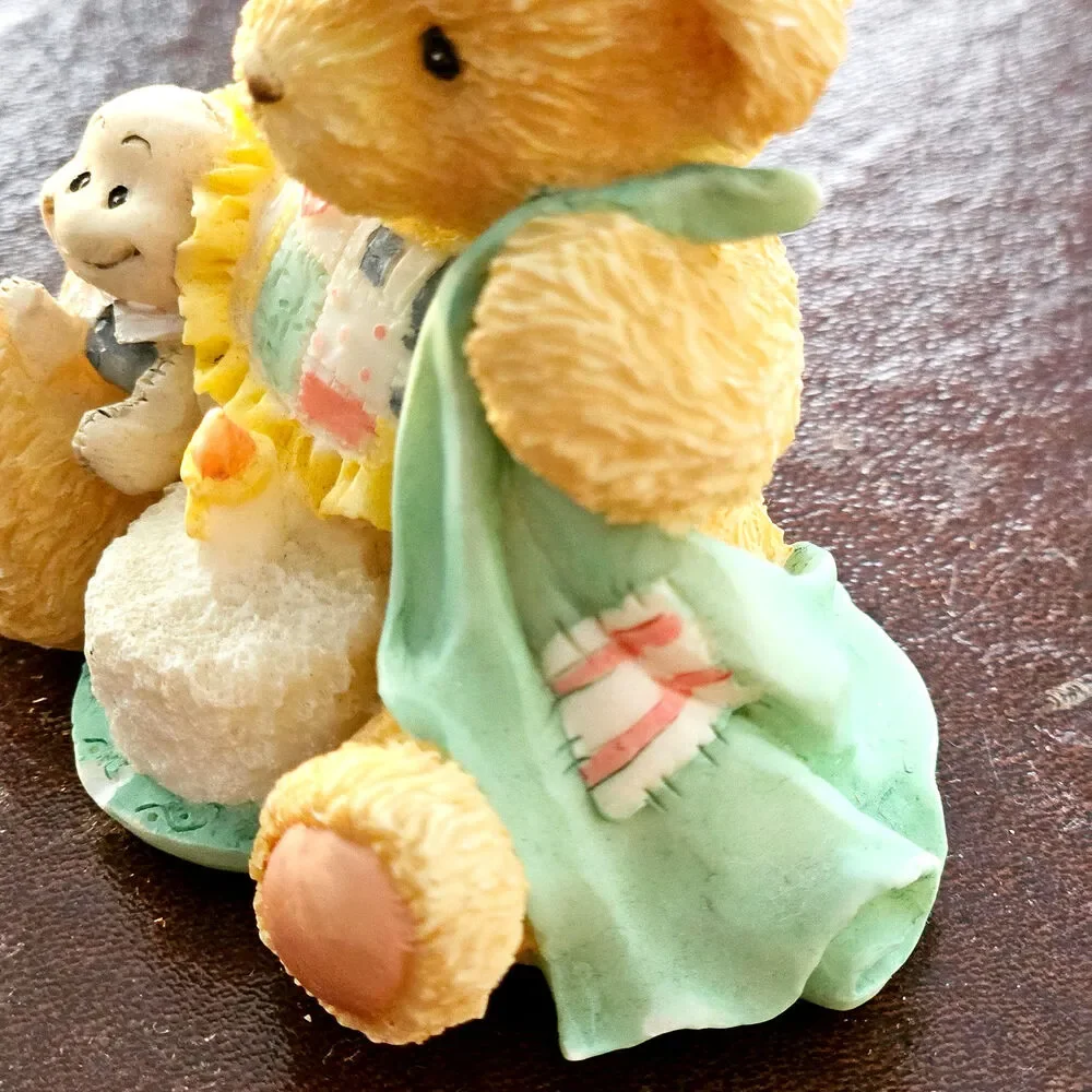Vintage 1992 Priscilla Hillman for Enesco “Age 1 – Beary Special One” Figurine